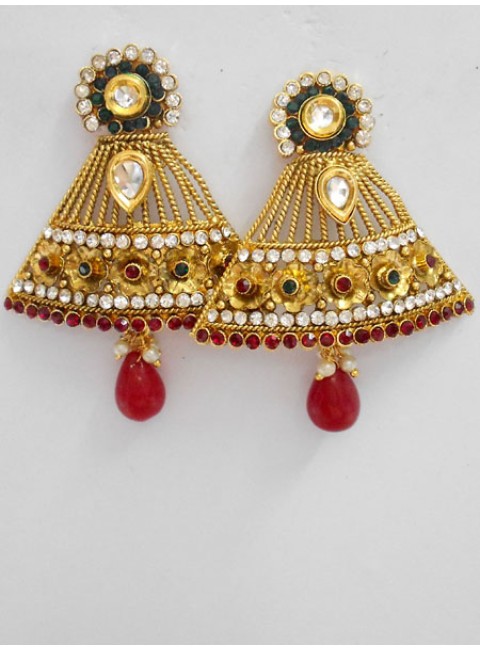 Polki Earrings